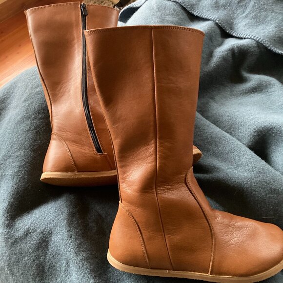 Brand New Handmade leather "barefoot" boots - Picture 1 of 5